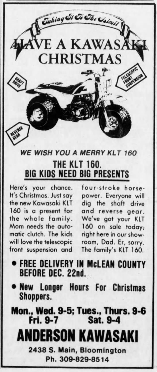 Have a Kawasaki Christmas